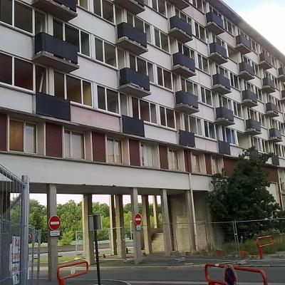 Juillet 2010, Résidence universitaire, bâtiment C